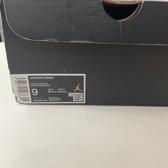 Air Jordan 6 Rings 322992-064 Size 9 Men’s Shoes0 - Picture 2 of 11